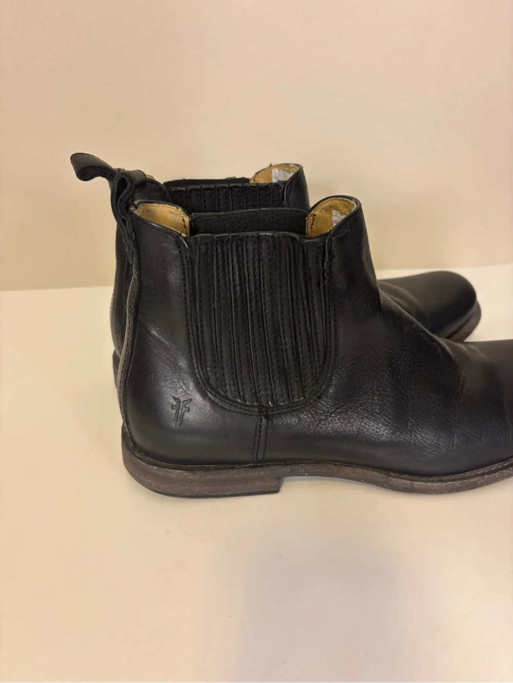 Frye Men's Black Leather Chukka Chelsea Boots 9.5